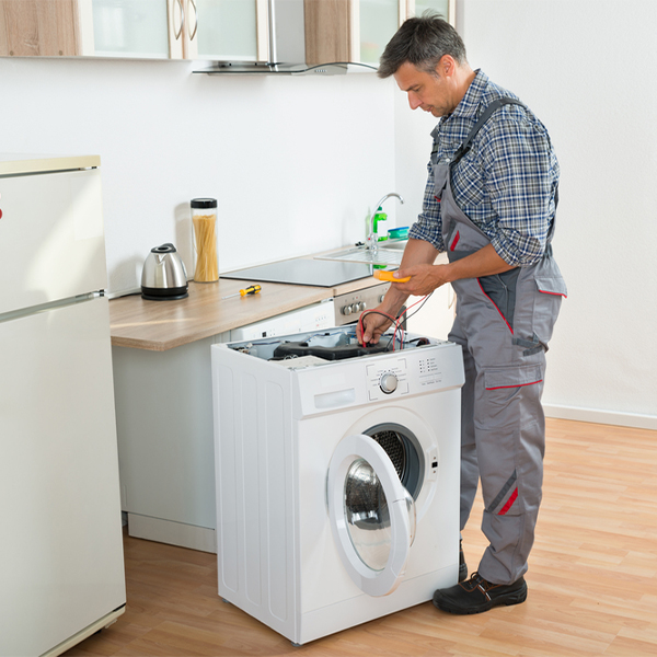 can you walk me through the steps of troubleshooting my washer issue in Bud